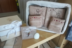 asciugamani amore san valentino