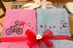 asciugamani bicicletta love